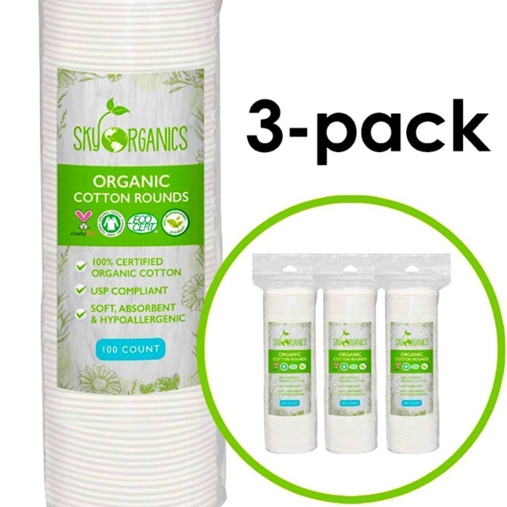 Organic Cotton Round 3 Packs